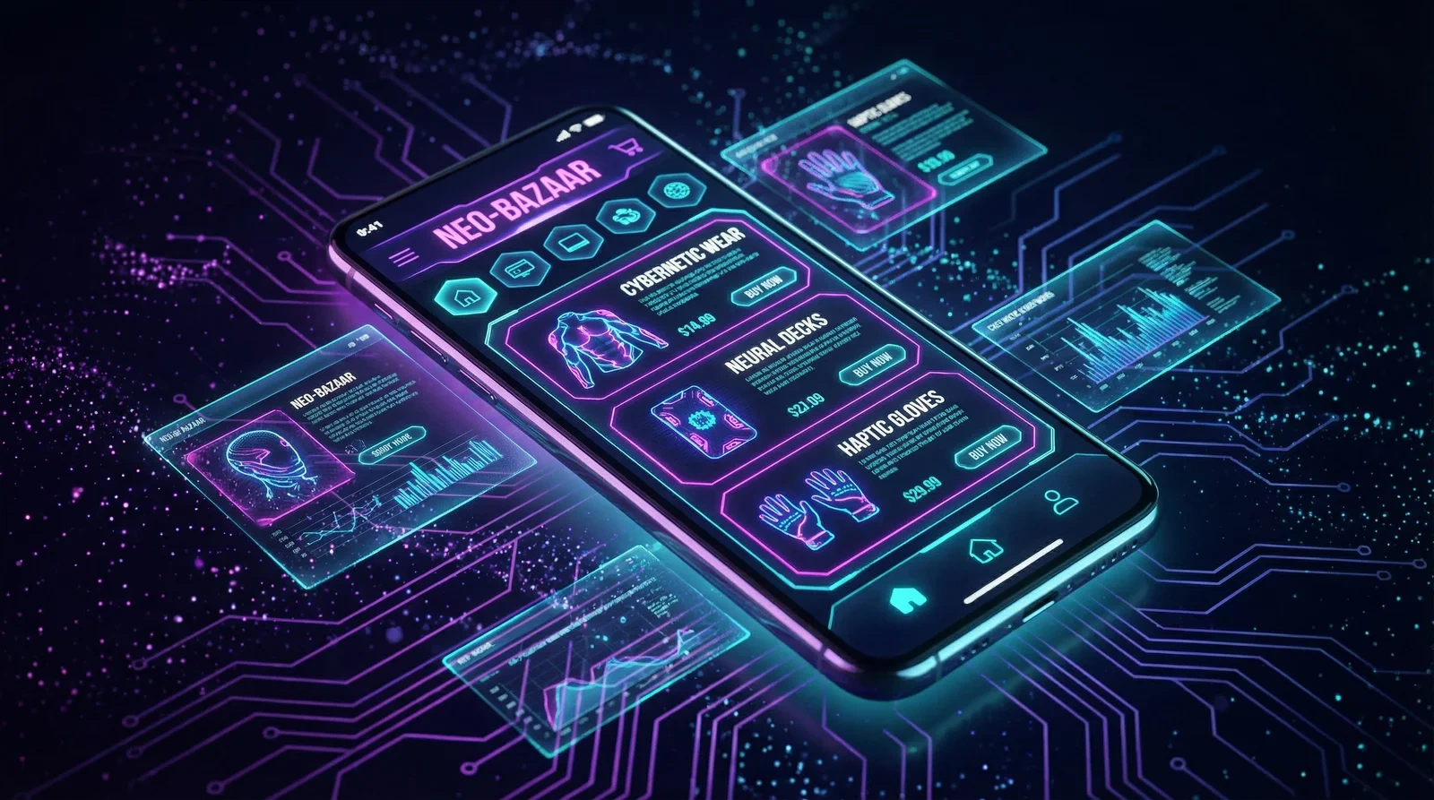 小女孩官方APP移动端界面展示